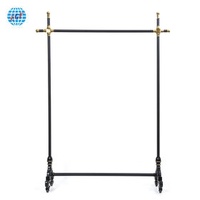 New Design Pipe Type Clothing Rack Metal Clothing Racks Clothing Shop Fittings