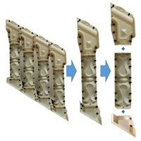 High Precision China Factory ABS Plastic Molds For Stair Handrail Handrail Baludter Mold