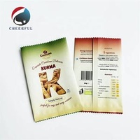 Digital Printed 5g Powder Sachet Single Serving Empty Condiment Packet Coffee Sugar Pastry Sweets Bar Sachet Packaging Bags