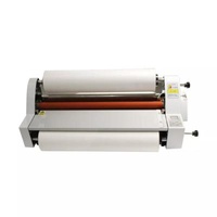 110V 220V Food 110V 220V Film Laminator Cold-Hot Photo Film Laminator BOPP Paper Laminating Machine