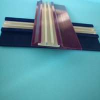 Long Running Life Aluminum Guardrail Profile Guides PE Wearstrips