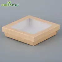 Separated Lid Cake Pastry Boxes Take-out Boxes for Pastry Shops and Bakeries.