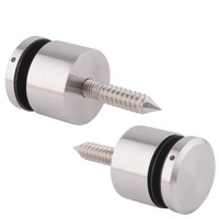 Glass-to-Glass Handrail Handrail Stainless Steel Stainless Steel Standoff