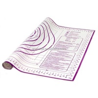 Sustainable Baking and Pastry Tools with Measured Value Non-Stick Pastry Silicone Mat