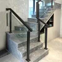 Decorative Figurines Indoor And Outdoor Villa Column Modern Simple Fence Glass Guardrail Railing