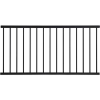 Factory Made Easily Assembled Custom Home Decorative Fence Railing Tube Stainless Steel Post Wrought Iron Privacy Guardrail