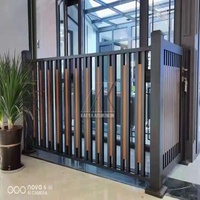 Easy Assembly Guardrail Aluminium Door Frame Profiles For School Restaurant