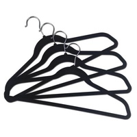 Factory Space Saving High Quality 2020 Strong Flatbed Horse Cubicle Racks Durable Hold Up To 10 Pounds Suit Cloth Velvet Hangers