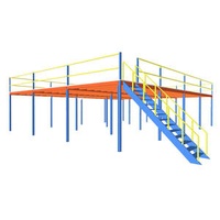 Heavy Duty Industrial Storage Warehouse Racks Pallet Racking Systems Attic Loft Mezzanine Floor Platforms