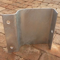 Customized U Section Galvanized Steel Highway Crash Barrier Guardrail Steel Spacers