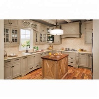 OEM CLASSIC American Style Home Furniture PVC Sideboard PVC Membrane