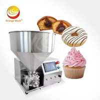 Multi Function Automatic Cream Cake Pastry Bread Stuff Filling Machine Bakery Equipment Jam Butter Puff Filler