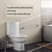 Stainless Steel Grab Towel Bar Door Handle Toilet Safety Handrail