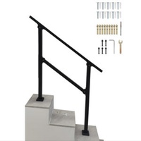 Outdoor Three-step Staircase Handrail