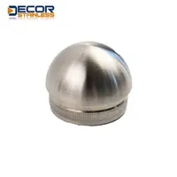 Railing Accessories Stair Handrail Stainless Steel Pipe End Cap