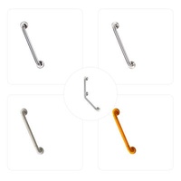 304 Stainless Steel Modern Handrail Shower Toilet Pool Handrail Safety Older Handicapped Bathroom Grab Bar