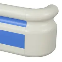 Hospital Corridor Handrail Using Wall Guard PVC Handrail