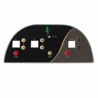 Panel protection Upward Optics Customized Overlay Graphic/switch Membrane For Health Medical Equipment PET Membrane Panel Membrane Control Panel