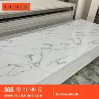Decoration Panels High Quality PVC UV Pastry Marble Sheet/ UV Board PVC Marble Sheet