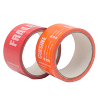 GBP04 Customised Branded OPP Logo Printed Packing Clear Adhesive BOPP Fragile Tape OPP Tape for Packaging