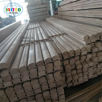 Decorative Wood Baluster Red Oak Handrail