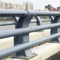 Popular Landscape Overpass Railing Highway Barrier River Guardrail