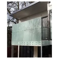 Orient Standoff Glass Railing Crafted to Create Unobstructed Views and Iconic Designs Handrail