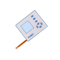 Professional supplier Customized Pillow Embossed Membrane Switch Keyboard Backlit Keypad