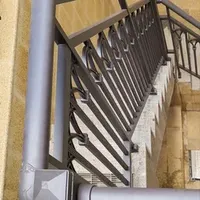 China Aluminum ISO9001 Approved Vealla Customized Foshan Deck Balustrade Art Contemporary Baluster Design Guardrail