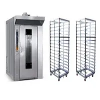 Rotary Gas/Electric Oven Kitchen Equipment Cookies Pastry Bakey Machine