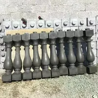 Prefabricated Vase Column Balcony Guardrail Mold Self-built Building Stair Handrail Railing Cement Fence Roman Column Mold