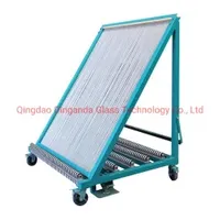 Glass Sheet Storage Harp Racks for Hollow Glass Production