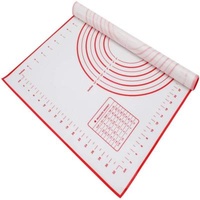 Viable Non-Slip Silicon for Dough Rolling Mat Silicone Baking Pastry Mat with Measuring Pastry Mat