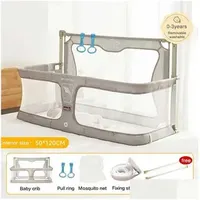 Baby Rail Leeoeevee Folding Bed Comfortable Guardrail Isolation Fall Prevention Lightweight Bedding Supplies Wx64 Drop Delivery Dhekn