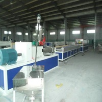 WPC Hollow / Solid Profile Production Line , WPC PP / PE Handrail Profile Machine