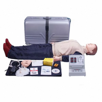 Medical Fist Aid Basic CPR Manikin Style Model Whole Body Cardiopulmonary Resuscitation Training Assessment Simulator