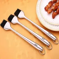 Flexible Heatproof Stainless Steel Pastry Brush