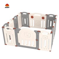 ABST Modern Baby Playpen Cheap Plastic Baby Guardrail Baby Play Yard Customized Playpen Toddler Play Pen