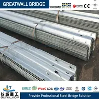 Highway Safety Galvanzied Defensas Metalicas Metal W Beam Guardrail