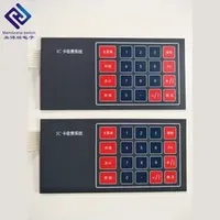 Matrix Array Design Membrane Swicth with Connector