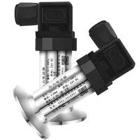 0-100MPa Flat Membrane Sanitary Pressure Transmitter With Hirschmann Connector 4-20ma 0-10V RS485 Signal Output