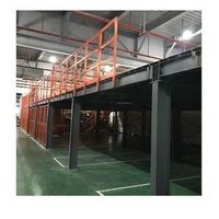 Industrial Racks Mezzanine Floor Warehouse Shelves System Mezzanine Racking With Steel Platform And Stairs For Efficient Storage