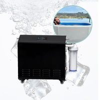 New Design Ice Baths With Chiller and Filter Water Cooler Chiller Recovery Cold Plunges with Water Chillers 1 hp