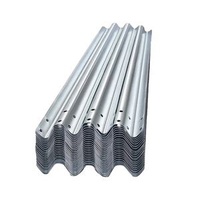 W Beam Guard Rails Protecting Road Used Safety Steel Road Guardrail