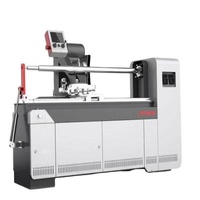 Advertising company semi-automatic ultra clear bopp tape aluminum foil tape bopp tape slitting and rewinding machine