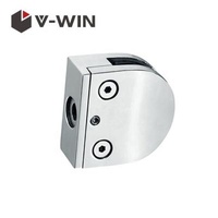 Glass Clamp 316SS Flat Bottom Glass Clamp For Handrail&Balustrade