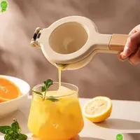 Baking & Pastry Tools New Manual Citrus Press Juicer Metal Juice Extractor Mini Food Blender Portable Lemon Squeezer Convenient Drop D Dhewp