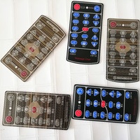 Membrane keyboard, membrane panel for instrument and meter