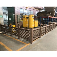 Fence - WPC guardrail for garden fence / yard fence - Wood + PP composite (WPC)