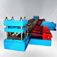 Building Material Shops Highway Road Guardrail W Shape Bumpls Road Barrier Making Machine Cold Roll Forming